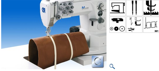 869-280122M-TYPE 869 經(jīng)典型銀裝版 &ndash; 帶自動剪線、自動抬壓腳和倒回針等基本自動功能